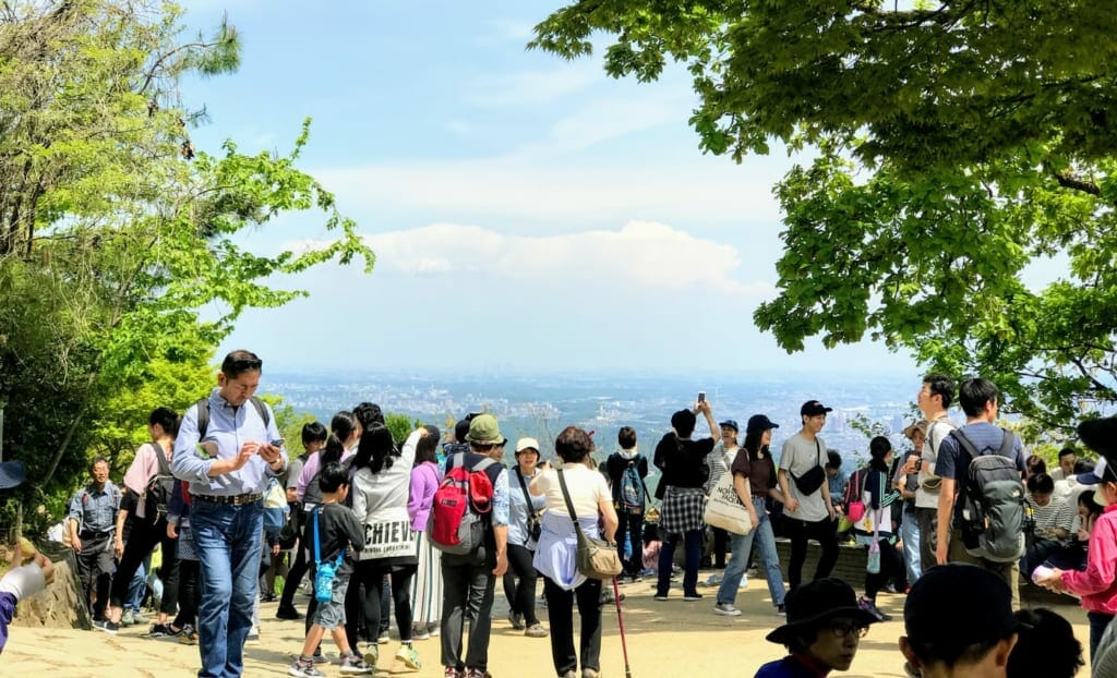 高尾山 山頂付近