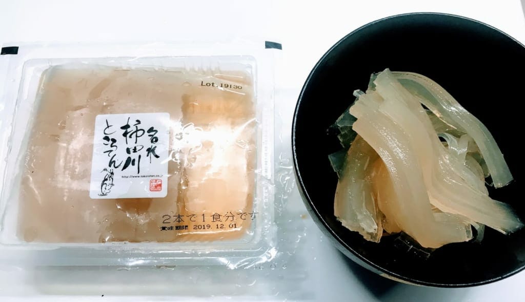 ダイエット ところてん
