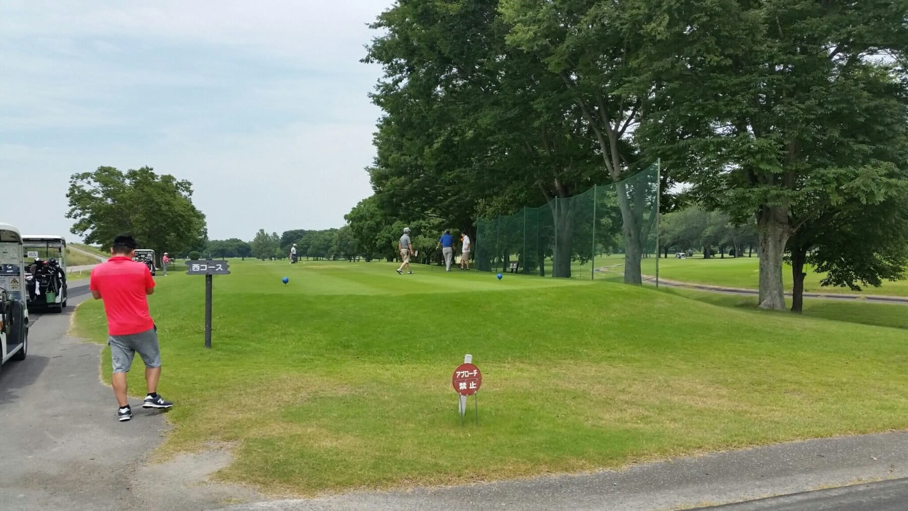 真夏の猛暑の中でのゴルフのラウンドの乗り切り方メモ