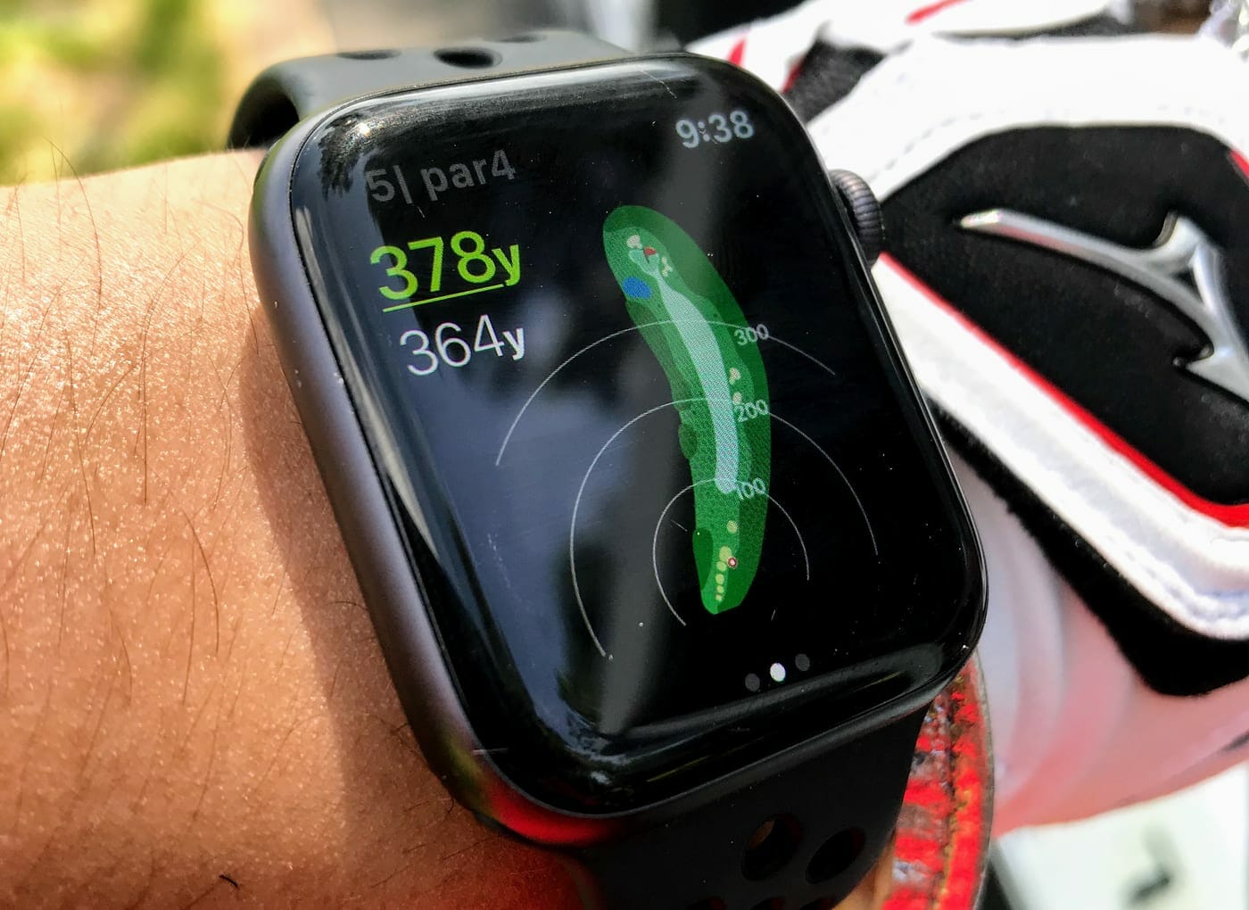 Apple Watch(アップルウォッチ)のGPS距離計アプリ 「ゴルフな日Su」を試す。